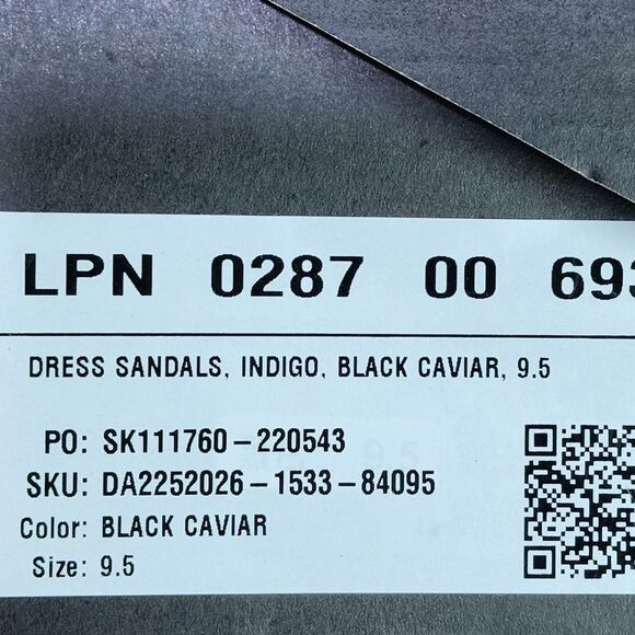 Shoe Dazzle Women's Indigo Heeled Sandal - 9.5 - Picture 9 of 9